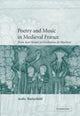 Book cover of: Poetry and Music in Medieval France. By: Ardis Butterfield