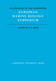 Book cover of: Proceedings of the Nineteenth European Marine Biology Symposium. By: P. E. Gibbs