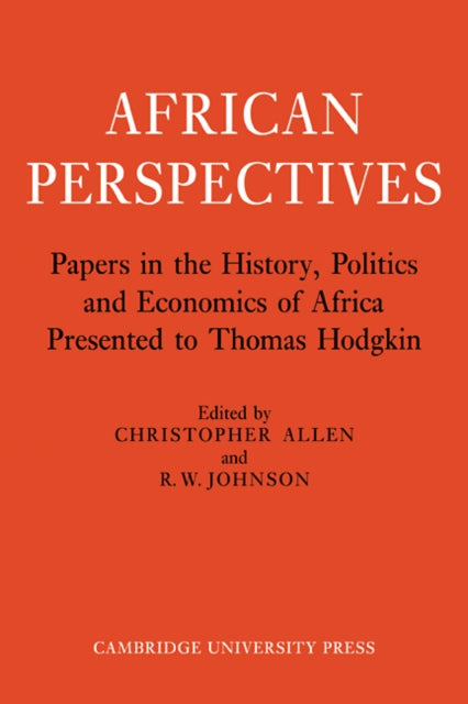 Book cover of: African Perspectives. By: Christopher Allen