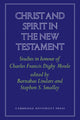 Book cover of: Christ and Spirit in the New Testament. By: Barnabas Lindars