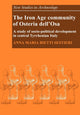 Book cover of: Iron Age Community of Osteria dell'Osa. By: Anna Maria Bietti Sestieri