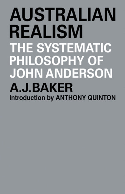Book cover of: Australian Realism. By: Baker, A. J.