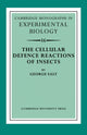Book cover of: Cellular Defence Reactions of Insects. By: George Salt