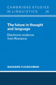 Book cover of: Future in Thought and Language