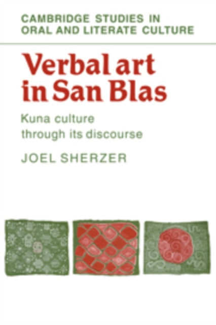 Book cover of: Verbal Art in San Blas. By: Joel Sherzer