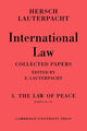 Book cover of: International Law: Volume 3, Part 2-6. By: Hersch Lauterpacht