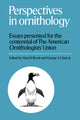 Book cover of: Perspectives in Ornithology. By: Alan H. Brush