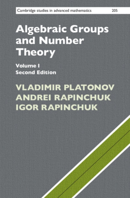 Book cover of: Algebraic Groups and Number Theory: Volume 1. By: Vladimir Platonov