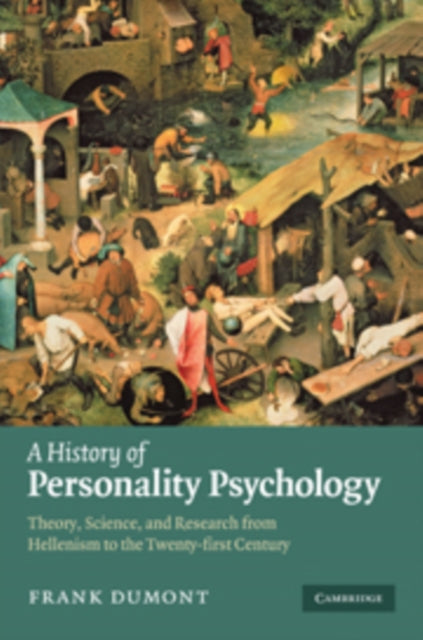 Book cover of: History of Personality Psychology. By: Frank Dumont