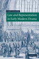 Book cover of: Law and Representation in Early Modern Drama. By: Subha Mukherji