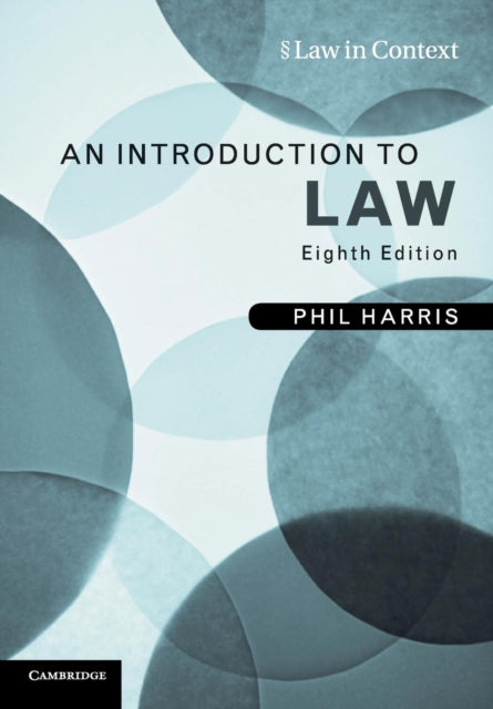 Book cover of: Introduction to Law. By: Phil Harris