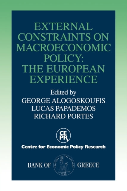 Book cover of: External Constraints on Macroeconomic Policy. By: George Alogoskoufis