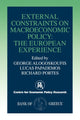 Book cover of: External Constraints on Macroeconomic Policy. By: George Alogoskoufis