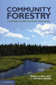 Book cover of: Community Forestry. By: Ryan C. L. Bullock