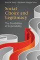 Book cover of: Social Choice and Legitimacy. By: John W. Patty