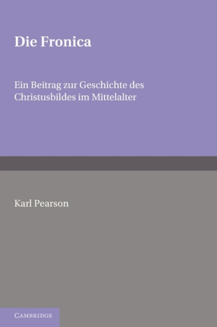 Book cover of: Die Fronica. By: Pearson