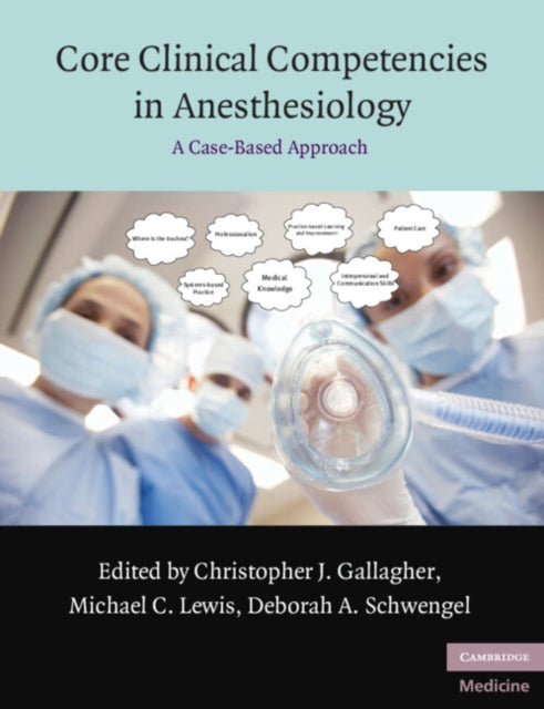 Book cover of: Core Clinical Competencies in Anesthesiology