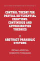 Book cover of: Control Theory for Partial Differential Equations: Volume 1, Abstract Parabolic Systems. By: Irena Lasiecka