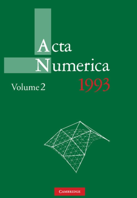 Book cover of: Acta Numerica 1993: Volume 2. By: Arieh Iserles