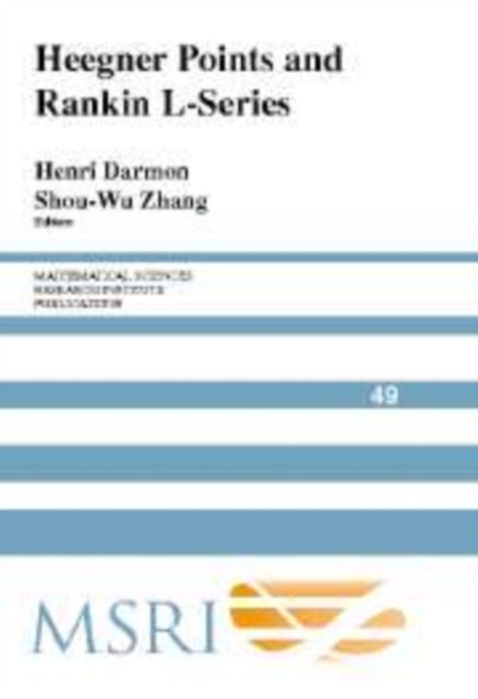 Book cover of: Heegner Points and Rankin L-Series. By: Henri Darmon