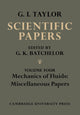 Book cover of: Scientific Papers of Sir Geoffrey Ingram Taylor. By: G. K. Batchelor