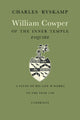 Book cover of: William Cowper of the Inner Temple, Esq.. By: Charles Ryskamp