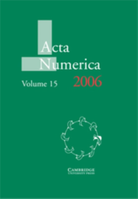 Book cover of: Acta Numerica 2006: Volume 15. By: Arieh Iserles