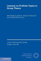Book cover of: Lectures on Profinite Topics in Group Theory. By: Benjamin Klopsch