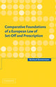 Book cover of: Comparative Foundations of a European Law of Set-Off and Prescription. By: Reinhard Zimmermann