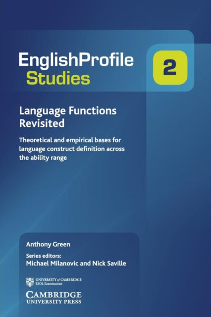 Book cover of: Language Functions Revisited. By: Anthony Green
