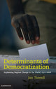 Book cover of: Determinants of Democratization. By: Jan Teorell