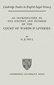 Book cover of: Introduction to the History and Records of the Courts of Wards and Liveries. By: H. E. Bell