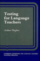 Book cover of: Testing For Language Teachers