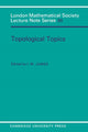 Book cover of: Topological Topics. By: Ioan Mackenzie James