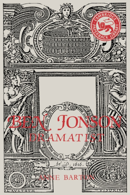 Book cover of: Ben Jonson