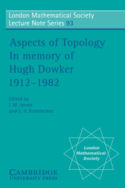 Book cover of: Aspects of Topology