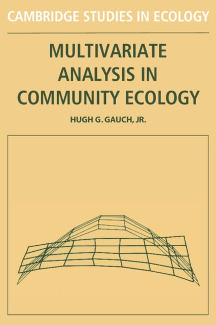 Book cover of: Multivariate Analysis in Community Ecology