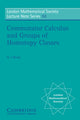 Book cover of: Commutator Calculus and Groups of Homotopy Classes