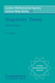 Book cover of: Singularity Theory