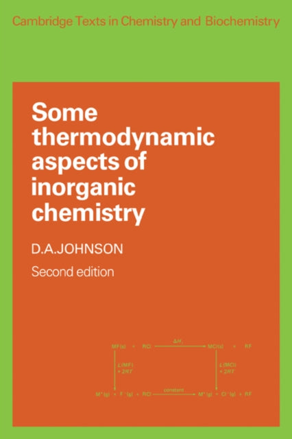 Book cover of: Some Thermodynamic Aspects of Inorganic Chemistry