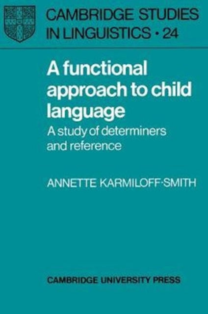 Book cover of: Functional Approach to Child Language. By: Annette Karmiloff-Smith