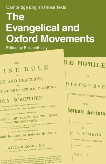 Book cover of: Evangelical and Oxford Movements