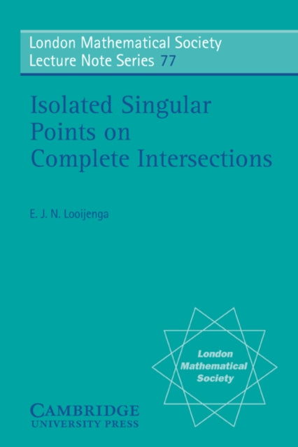 Book cover of: Isolated Singular Points on Complete Intersections