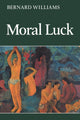 Book cover of: Moral Luck. By: Bernard Williams