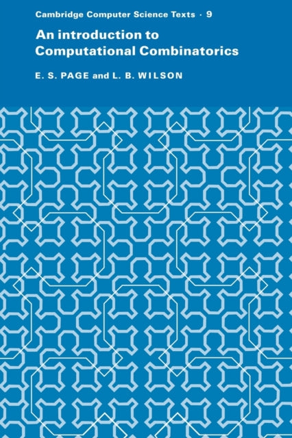 Book cover of: Introduction to Computational Combinatorics