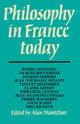 Book cover of: Philosophy in France Today