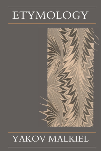 Book cover of: Etymology