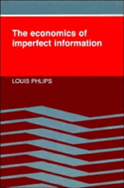 Book cover of: Economics of Imperfect Information