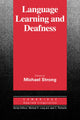 Book cover of: Language Learning and Deafness