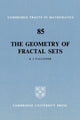 Book cover of: Geometry of Fractal Sets